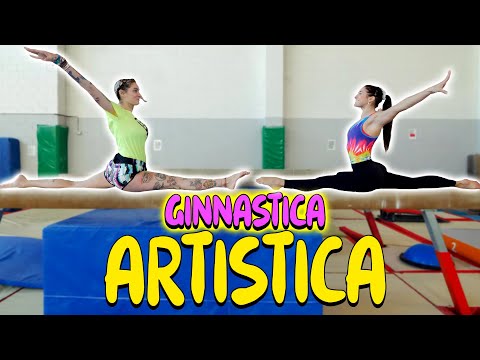 SFIDO la CAMPIONESSA italiana di GINNASTICA ARTISTICA! @Sophialand
