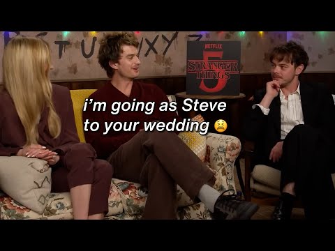 Stranger Things cast having no second thought filter for 5 minutes