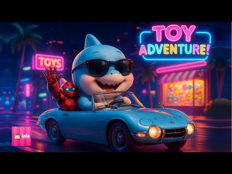 Baby Shark Dog's Big Toy Adventure | Fun Toy Play for Kids and Toddlers | LALATV - Kids Songs