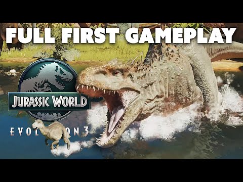 🔲 I Played JWE3 Campaign & Sandbox Early! | Jurassic World Evolution 3 Gameplay