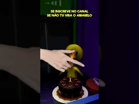 MONSTRO AMARELO NA FESTA DO BLUE - RAINBOW FRIENDS #roblox #shorts