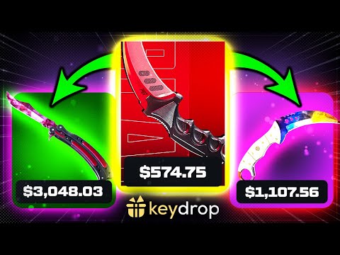 KEYDROP HOW TO DOUBLE YOUR KNIFE!! CS2 CASE OPENING! Keydrop Promo Code Giveaway