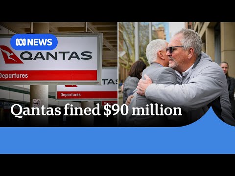 YouTube video thumbnail: Qantas Fined $90 Million for Illegally Outsourcing Jobs During Covid