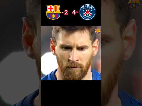 Psg VS Barcelona 5:6 | Barcelona Greatest Comeback | #youtube #shorts #football