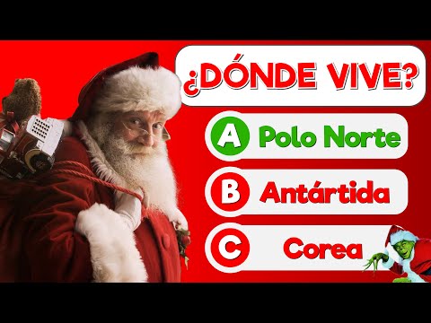 🎅 Test Navideño - ¿Cuánto sabes de la NAVIDAD? | 🎄🎁 ESPECIAL 40 preguntas de la Navidad 🎅