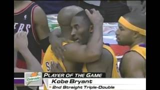 2002 11 03 Portland Trailblazers vs Los Angeles Lakers Last 3 Minutes of Overtime