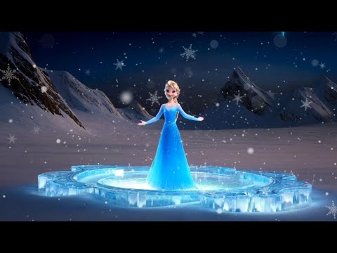 Elsa’s Magic from Frozen | A Journey Through Ice  『アナと雪の女王』エルサの魔法｜幻想的な氷の世界」