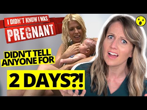 ObGyn Reacts: Surprise Home Birth ALONE | Didn't Know I Was Pregnant