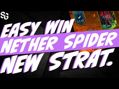 Nether Spider new strat. Easy wins 110 DT HARD Raid Shadow Legends