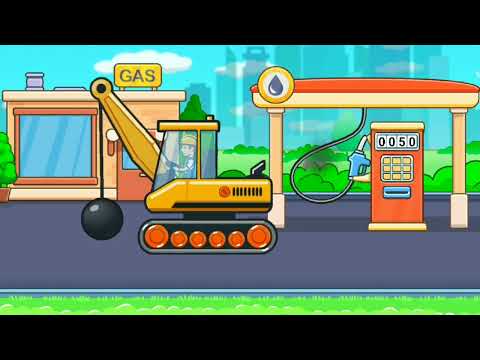 Gokids game . Kids excavator gameplay #kids