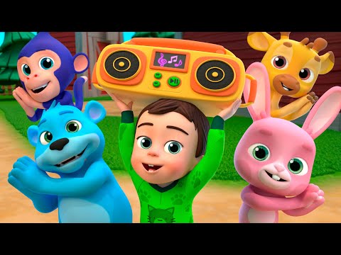 A Ram Sam Sam with Animal Friends | Lalafun Nursery Rhymes & Kids Songs