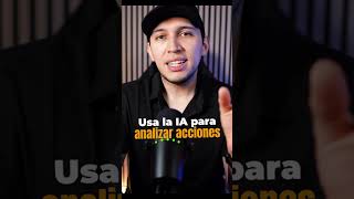 Usa la IA para analizar acciones #shorts