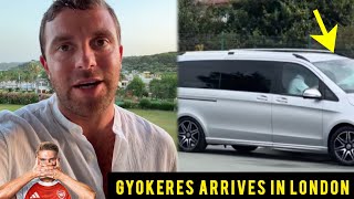 Official: Viktor Gyokeres Lands in London Ahead of Arsenal Medical! 🚨