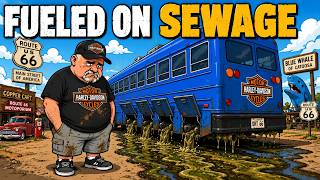 Nomadic Fanatic in Skoolie Life: When Things Go to Crap, you leave a snail trail on Route 66...