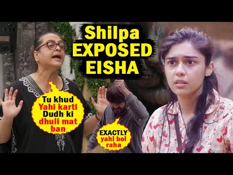 Bigg Boss 18 Today Episode Promo Shilpa EXPOSED Eisha Cheap Harkat #bb18