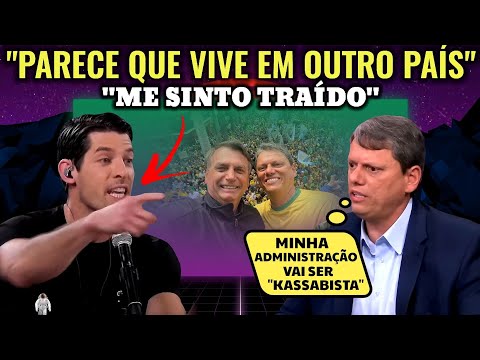 Marco Antônio SOLTOU UMA ALFINETADA PRA CIMA DO TARCÍSIO "Tarcísio parece que vive em outro país"