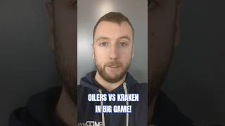 Edmonton Oilers vs Seattle Kraken #NHL #Hockey