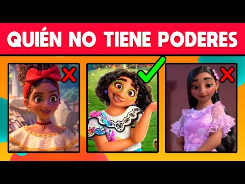 ADIVINA QUIEN VERSION ENCANTO DE DISNEY | SOLO UN VERDADERO FAN ADIVINARÁ TODO | YOU OCIO