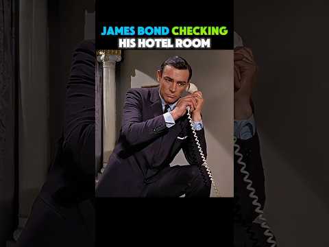 HOW TO INSPECT A HOTEL ROOM #seanconnery #007 #foryou #shortvideo #shortsviral