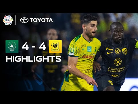 Al Ittihad come back from 4 down with an unbelievable comeback! ⚡ | Powered by Toyota thumbnail
