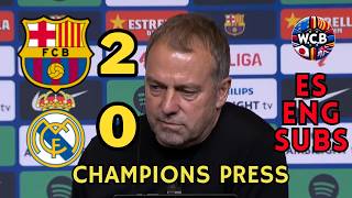 CHAMPIONS OF LA LIGA !! FLICK PRESS FC BARCELONA 2 - 0 REAL MADRID LA LIGA GW35 | ES + ENG SUBS