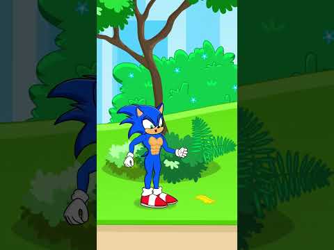 Sonic Funny Dance - Chicken Dance #shorts #sonic #chicken #dance