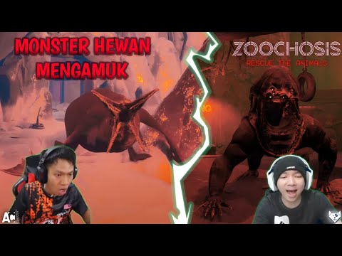 REAKSI ACI GAMESPOT DAN MIAWAUG ZOOCHOSIS ~ MONSTER HEWAN MENGAMUK !