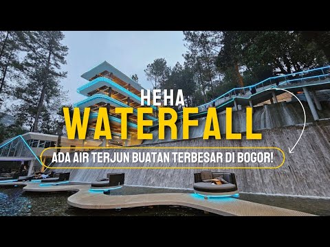 HEHA WATERFALL | Destinasi Wisata Baru yang Miliki Air Terjun Buatan Terbesar di Indonesia!