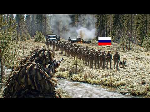 Deadly Highway Strike! Ukrainian Marksman Downs Russian General’s Escort in One Precise Shot
