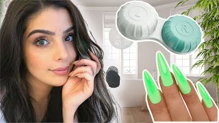 COMMENT METTRE ET ENLEVER SES LENTILLES AVEC SES ONGLES DE BADBITCH!