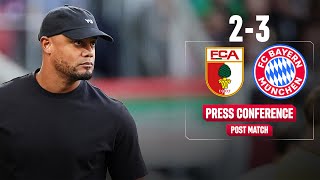 Kompany & Wagner nach dem 3:2-Auswärtssieg in Augsburg | PK – 2. Spieltag