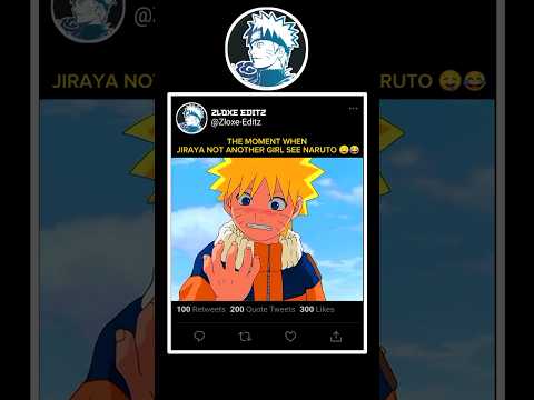 The moment when jiraya not see another girl Naruto🤤😎 || #shorts #anime #naruto