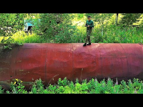 БРОШЕНО И ЗАБЫТО В СССР! Тысяча Килограмм, ЗА ОДИН РЕЙС! Таежная Изба, Баня! Щука, Будет всё!