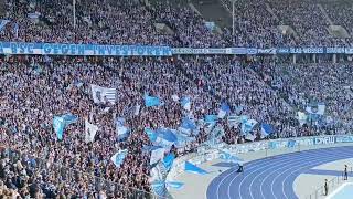 Ostkurve Hertha BSC: Stimmung gegen Elversberg!