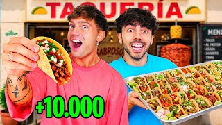 CUANTO PODEMOS COMER EN UN TACO LIBRE?