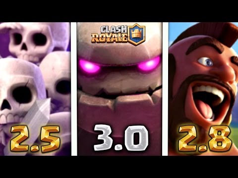 ¡¡ LOS MEJORES MAZOS de CICLO RÁPIDO !! (2.5 - 3.0 Todas las Arenas) | Clash Royale [XHEO]