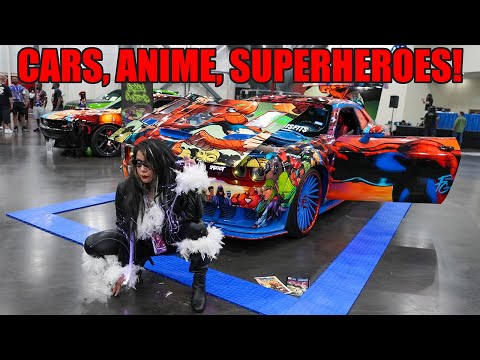 Comicpalooza Car Show Madness – Where Cosplay Meets Horsepower! (Houston Comicpalooza 2025)
