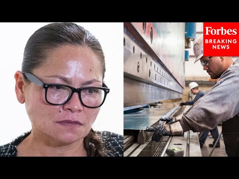 YouTube video thumbnail: Kimberlyn King-Hinds Presses Small Business Experts On How Congress Can Boost Manufacturing In U.S.