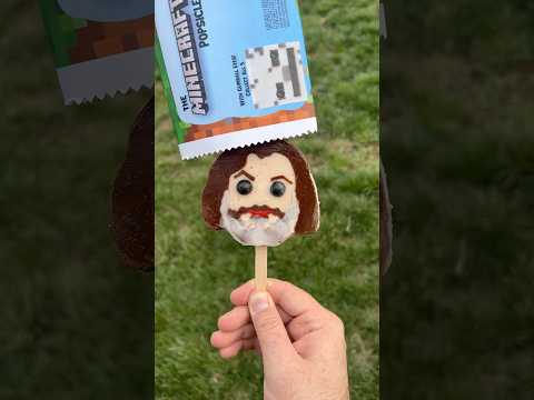 Minecraft Movie Popsicle!