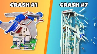 LEGO PLANE CRASHES 🛫✈ | Slow Motion