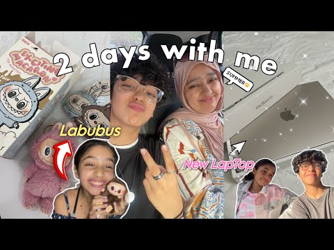 DAYS WITH US IN SUMMER☀️💕|دوزوا معنا ايام في الصيف😍،واخيرا شرينا لابوبو🧸😋!VLOG-