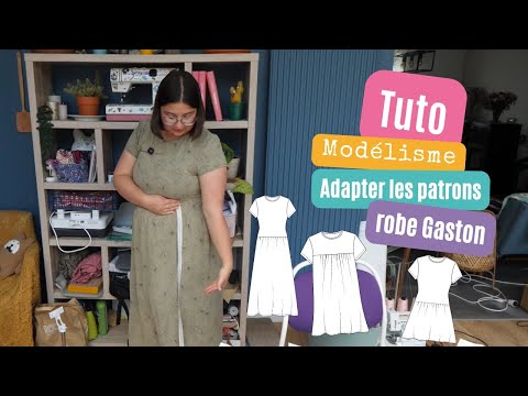 Adapter la robe Gaston à ta sauce – Tuto couture facile