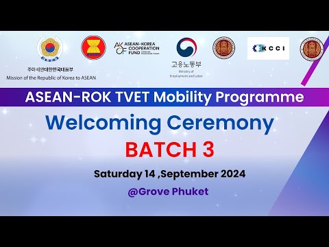 OPENINGCEREMONYASEANROKTVETMobilityProgrammeBATCH3