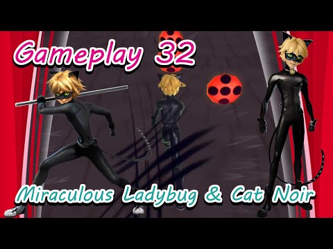 Miraculous Ladybug & Cat Noi‪r 🐞 Time To Battle, Run & Jump Gameplay 32 #Miraculous