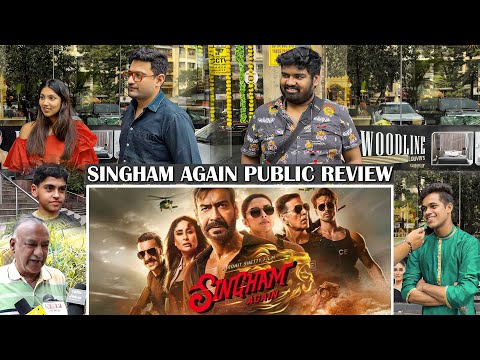 Singham Again | Public Review | Ajay Devgan, Akshay Kumar, Ranveer Singh, Kareena, Tiger , Deepika