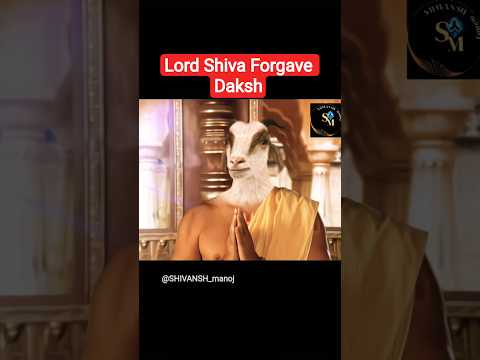 ✋Lord Shiva Forgave Daksh🐐 || Devotional #shorts #youtubeshorts #trendingshorts #viralshorts