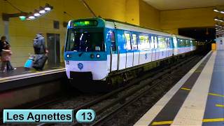 Les Agnettes | Line 13 : Paris métro ( RATP MF77 )