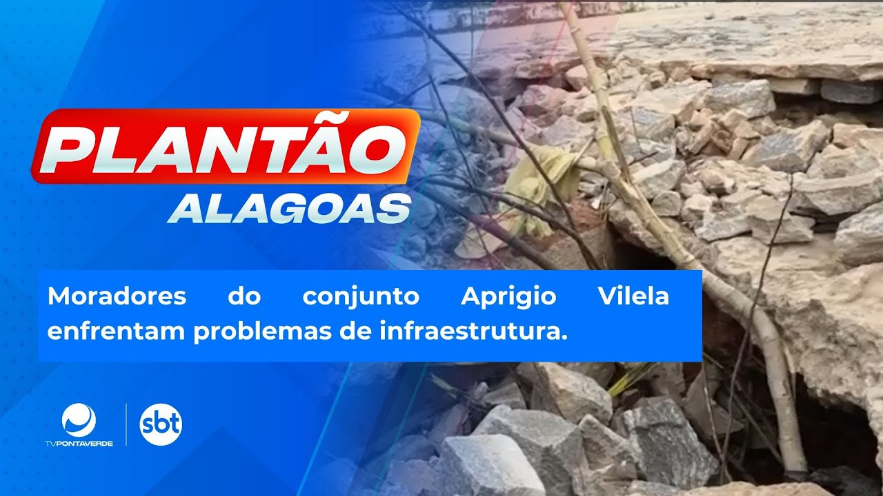 Moradores do conjunto Aprigio Vilela enfrentam problemas de infraestrutura.