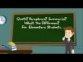 Distinguishing Between Quotes, Paraphrases, and Summaries
