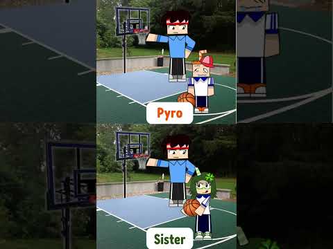 School learning challenge: Pyro vs his sister 📚 | Paradise of Sweetness